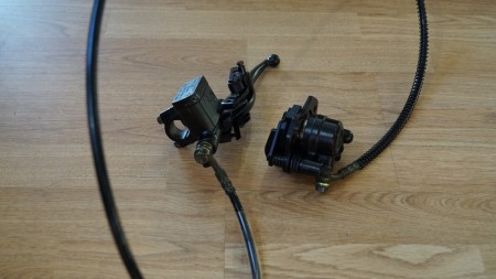 Håndbrems bak hudraulisk for ATV50cc-110cc  komplett - Utsolgt