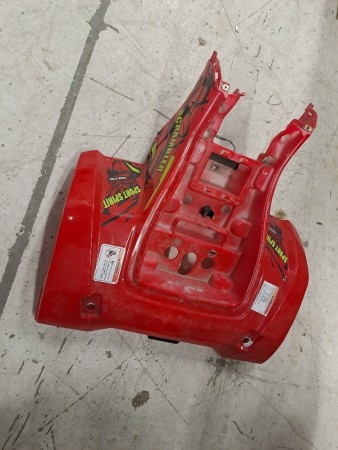 Tao Motor Hunter 125 Plastdeksel bak 
