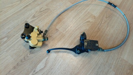 Bremser, hydraulisk foran for Sikspak crosser