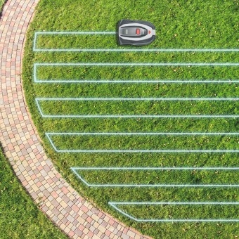 Mulighet for klipping i både parallelle baner og tilfeldig klippemønster