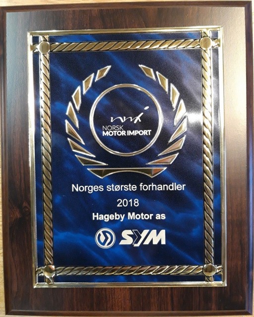 Vi ble Norges største SYM forhandler :-)